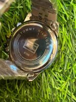 T🔥MMY HILF🔥GER chrono dual tone chain Watch for men - Image 3