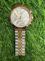 T🔥MMY HILF🔥GER chrono dual tone chain Watch for men - Image 2