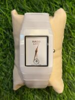 R🔥do white ceramic watch for unisex