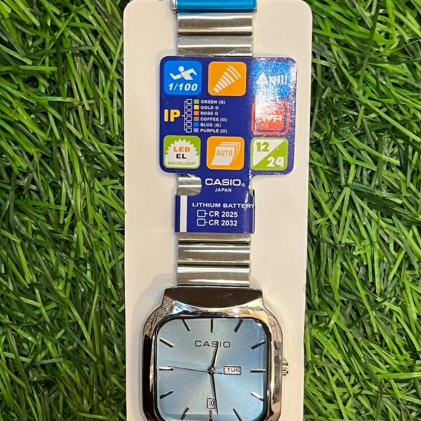 C🔥si🔥 silver chain Unisex Watch