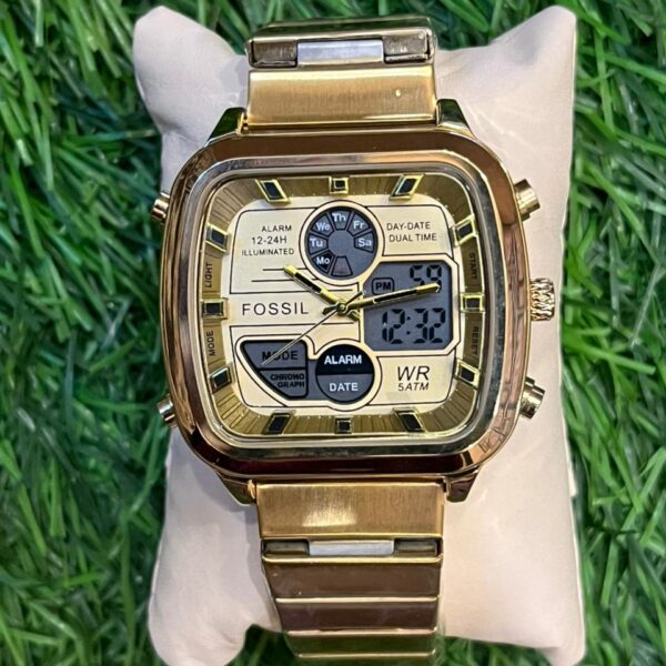 F🔥ssil Chain watch for Men