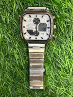 F🔥ssil Silver Chain watch for Men - Image 2