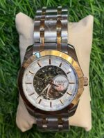 T🔥ss🔥t automatic dual tone chain watch for men - Image 2