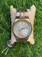 R🔥lex dual tone chain watch for Men