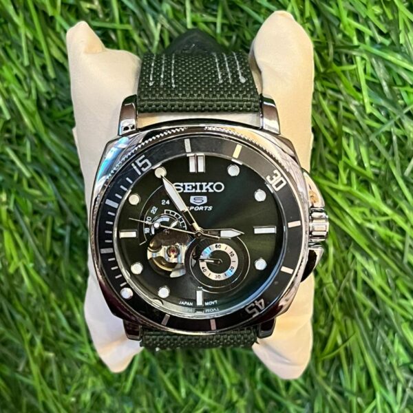 S🔥ik🔥 automatic green belt watch for men