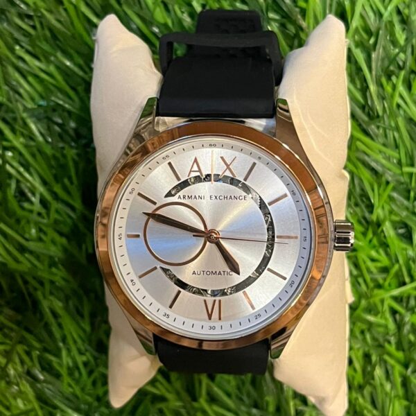 Arm🔥ni Exch🔥nge Automatic Silicon Belt Watch for men