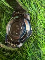 Om🔥ga Automatic Silver Chain Watch for men - Image 3