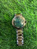 C🔥rtier dual tone chain watch for men - Image 2