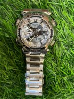 G-Sh🔥ck world time silver chain watch for men - Image 5