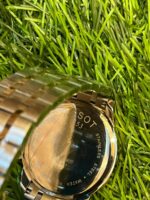 T🔥ss🔥t chrono dual tone chain watch for men (Green Dial) - Image 5