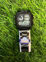 C🔥si🔥 world time black chain Watch For Men's - Image 2