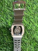Rich🔥rd Mi🔥lie Silicon Grey Watch for men - Image 2