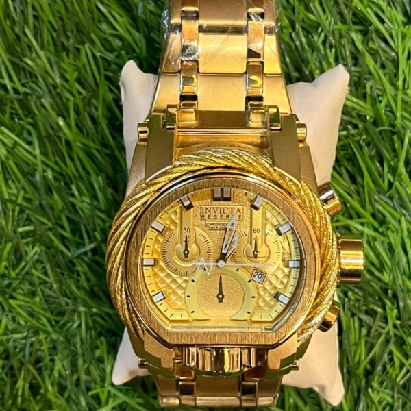 Inv🔥cta Golden Chain watch for men
