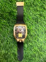 J🔥cob & Co Black Buggati belt watch for men - Image 2