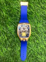 J🔥cob & Co Blue Buggati belt watch for men - Image 4