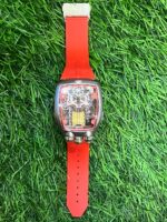 J🔥cob & Co Red Buggati belt watch for men - Image 5