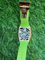 J🔥cob & Co Green belt watch for men - Image 2