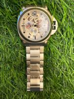 P🔥ner🔥i silver chain white dial watch for men's - Image 2