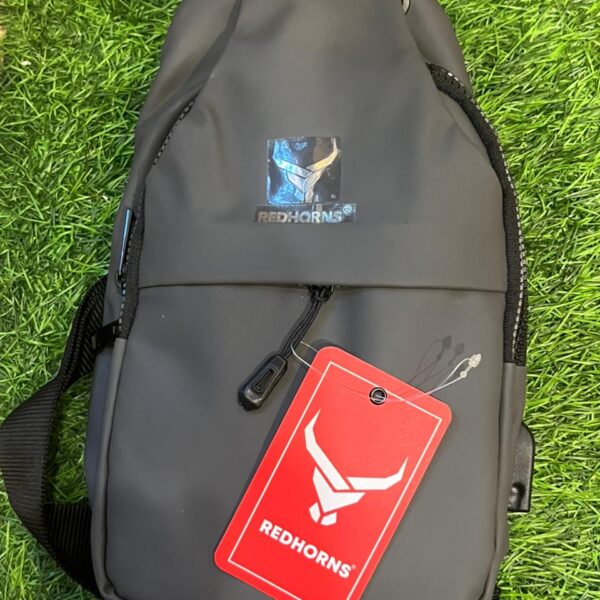 Red h🔥rns sling bag for men's