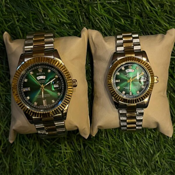 R🔥lex Day Date pair watch for Couple