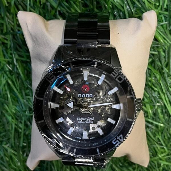 R🔥do Captain Cook black chain Watch for men