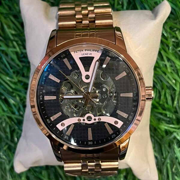 P🔥tek Ph🔥lippe copper chain automatic watch for men