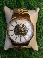 P🔥tek Ph🔥lippe copper chain White dail automatic watch for men