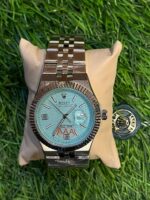 R🔥lex silver chain tifny dail watch for Men