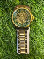 R🔥lex dual tone green dial watch for Men - Image 2