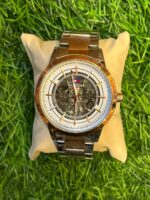 T🔥MMY HILF🔥GER  automatic dial tone white dial watch for men's