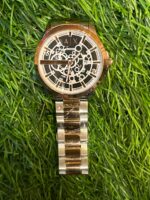 Arm🔥ni Exch🔥nge dual tone chain watch for men's - Image 2