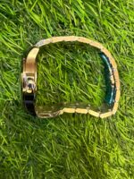 Arm🔥ni Exch🔥nge silver chain black dial watch for men's - Image 3