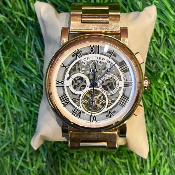 C🔥rtier automatic copper chain watch for men's