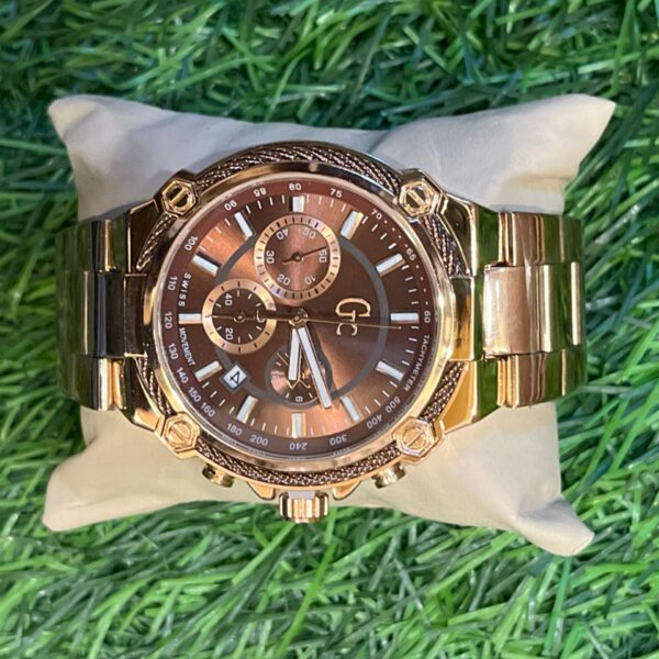 G🔥cci copper chain watch for men's