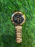 T🔥MMY HILF🔥GER  copper chain black dial chromo watch for men's - Image 2