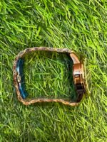 T🔥MMY HILF🔥GER  copper chain black dial chromo watch for men's - Image 4