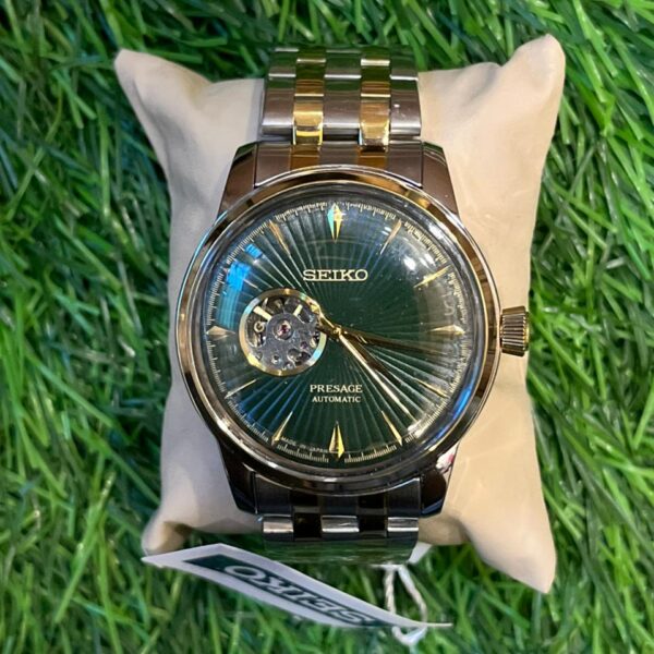 S🔥ik🔥dual tone chain watch for men's