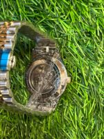 G🔥cci dual tone black dial chain watch for men's - Image 5