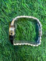 G🔥cci dual tone black dial chain watch for men's - Image 3