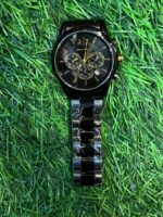 Arm🔥ni Exch🔥nge black chain watch for men's - Image 2