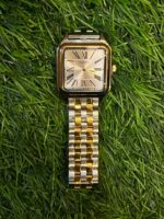 C🔥rtier dual tone chain watch white dial - Image 2