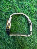 R🔥lex  Dual tone chain watch white dial watch for men's - Image 3