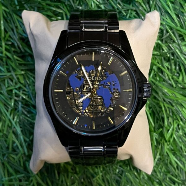 R🔥lex black chain automatic watch for men's