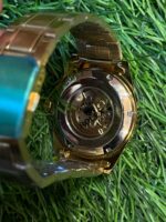 R🔥lex  gold chain green dial watch for men's - Image 5