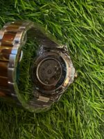 Arm🔥ni Exch🔥nge dual tone black dial watch for men's - Image 5