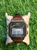 C🔥si🔥 illuminator leather belt watch for men