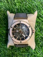 H🔥bl🔥t automatic rose gold dial watch for men