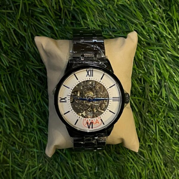 T🔥ss🔥t automatic black chain watch for men's