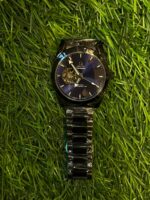 Om🔥ga automatic black chain watch for men's - Image 2