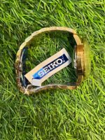 S🔥ik🔥automatic gold chain white dial chain watch for men's - Image 4